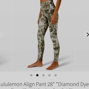 Lululemon align high-rise pant 28”
